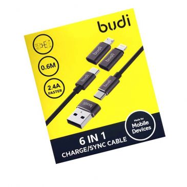 budi-6-in-1-charge-sync-0-6m-2-4a-type-c-micro-lightning-fast-charging-cable