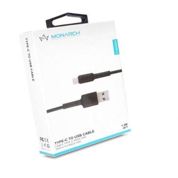 monarch-type-c-to-usb-1-2m-charge-sync-cable