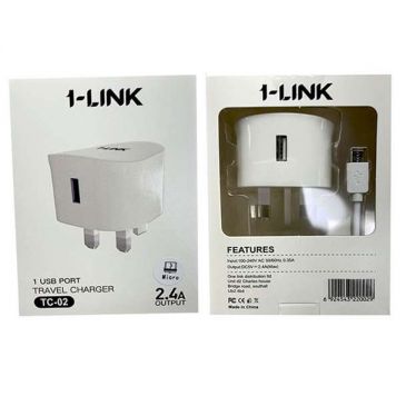 one-link-2-4a-micro-type-c-lightning-mains-fast-chargers